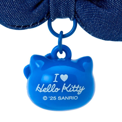 SANRIO | Hello Kitty Blue Swaying Ribbon Charm Keychain 65×30×45mm (I Love Hello Kitty)