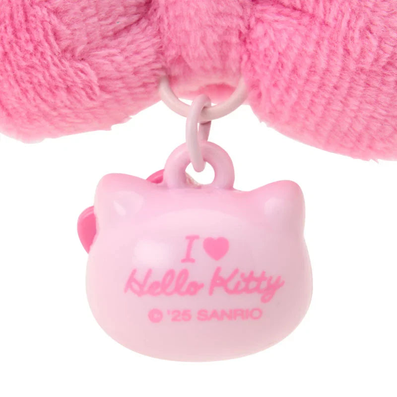 SANRIO | Hello Kitty Pink Swaying Ribbon Charm Keychain 65×30×45mm (I Love Hello Kitty)
