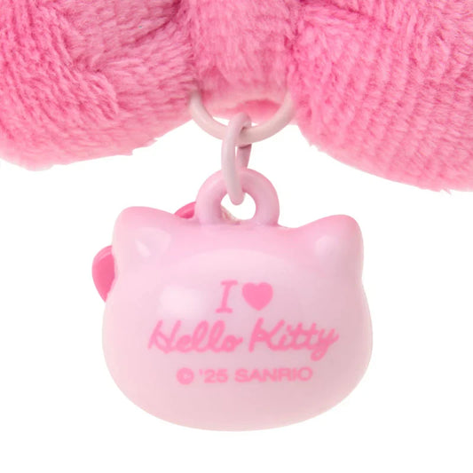 SANRIO | Hello Kitty Pink Swaying Ribbon Charm Keychain 65×30×45mm (I Love Hello Kitty)