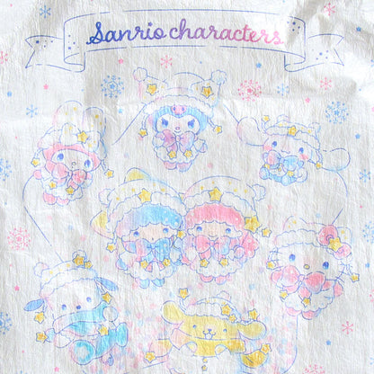 SANRIO | Foldable Eco Bag 280×3×320m with Case 120×20×110mm (Sparkling Winter)