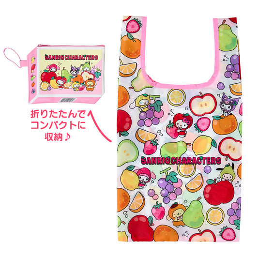 SANRIO | Foldable Eco Bag Shopping Bag 260x3x340mm (Fruit Design)