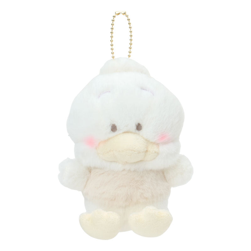 SANRIO | Pekkle Mascot Holder Bag Charm Plush Keychain 100×90×140mm (Nap on Fluffy White Cloud)