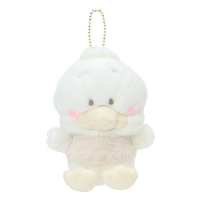 SANRIO | Pekkle Mascot Holder Bag Charm Plush Keychain 100×90×140mm (Nap on Fluffy White Cloud)