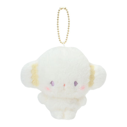 SANRIO | Cogimyun Mascot Holder Bag Charm Plush Keychain 115×60×100mm (Nap on Fluffy White Cloud)