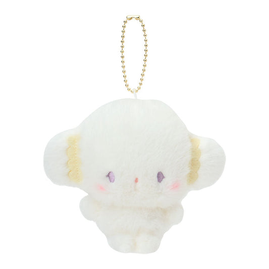 SANRIO | Cogimyun Mascot Holder Bag Charm Plush Keychain 115×60×100mm (Nap on Fluffy White Cloud)