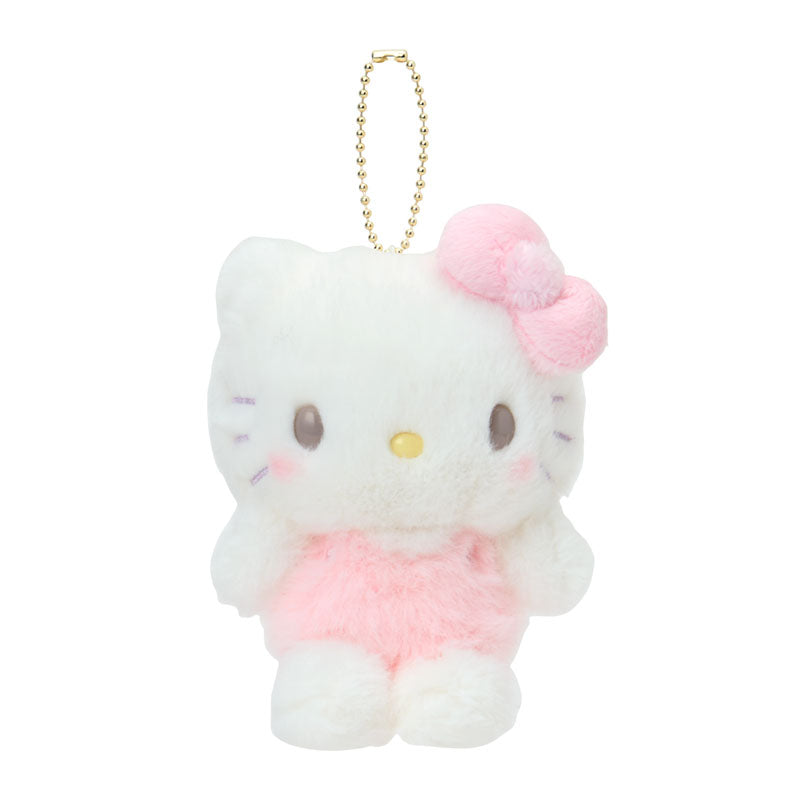 SANRIO | Hello Kitty Mascot Holder Bag Charm Plush Keychain 100×60×130mm (Nap on Fluffy White Cloud)