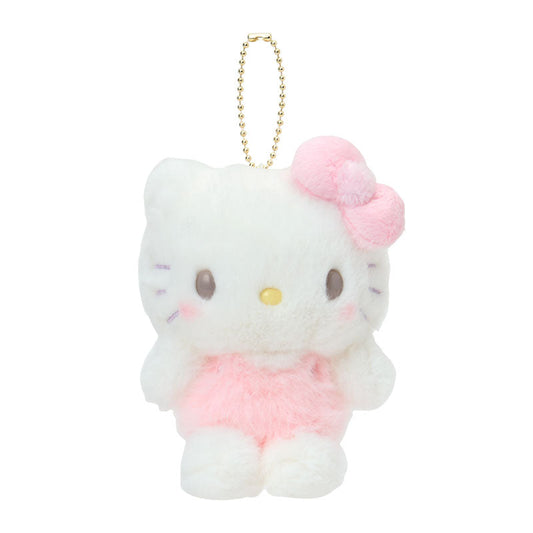 SANRIO | Hello Kitty Mascot Holder Bag Charm Plush Keychain 100×60×130mm (Nap on Fluffy White Cloud)