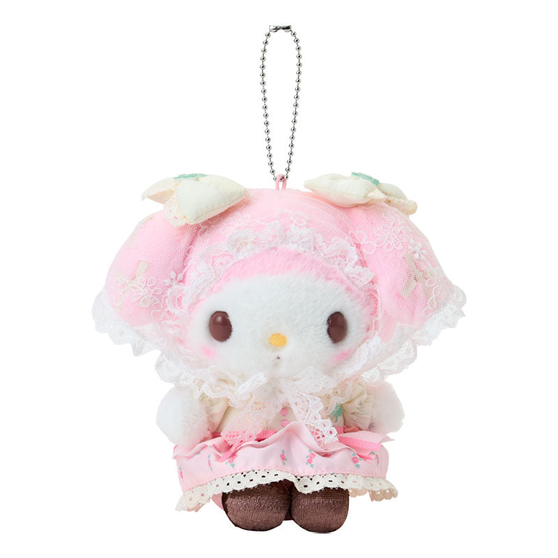 SANRIO | My Melody Mascot Holder Plush Keychain Bag Charm 125×85×150mm (Forest Lace)