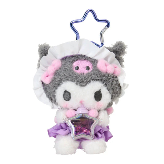 SANRIO | Kuromi Mascot Holder Bag Charm Keychain 95×70×125mm (Stardust Baby Bottle)