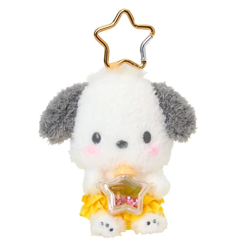 SANRIO | Pochacco Mascot Holder Bag Charm Keychain 95×70×125mm (Stardust Baby Bottle)