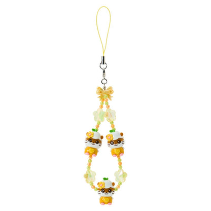 SANRIO | CoroCoro Kuririn Strap 60x15x110mm (Tokimeki Pop Beads Heisei Retro Y2K)