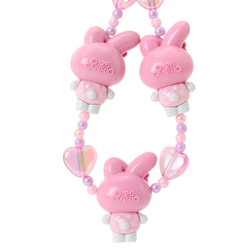 SANRIO | My Melody Strap 60x15x110mm (Tokimeki Pop Beads Heisei Retro Y2K)