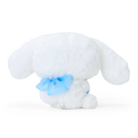 SANRIO | Cinnamoroll Plush Doll Plush Toy 280×130×180mm (Light Blue Clover)