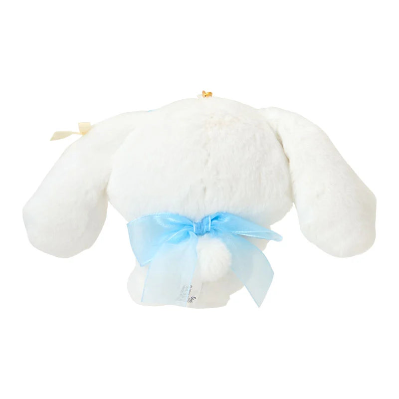 SANRIO | Cinnamoroll Milk Plush Mascot Holder Keychain Bag Charm 150×60×100mm (Light Blue Clover)
