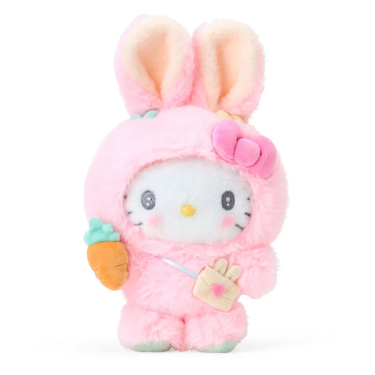 SANRIO | Hello Kitty Plush Toy Plush Doll 190x200x210mm (Puffy Ear Rabbit Club)