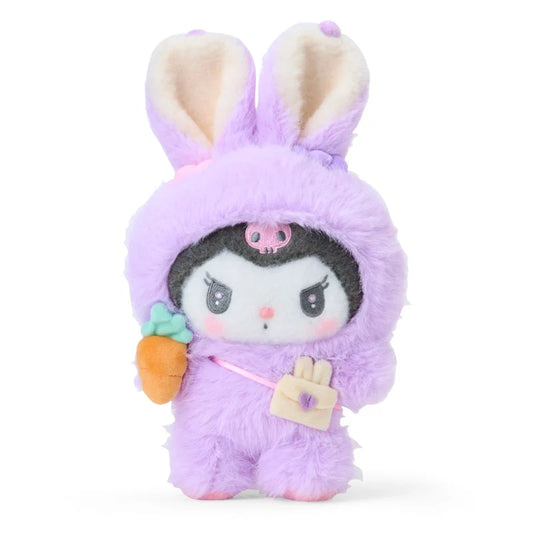 SANRIO | Kuromi Plush Toy Plush Doll 190x200x210mm (Puffy Ear Rabbit Club)