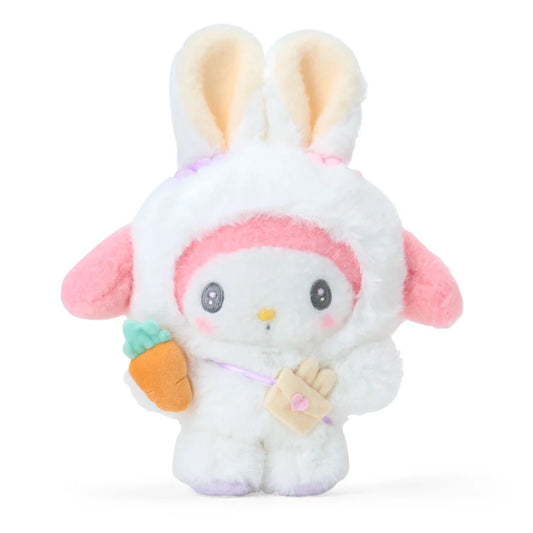 SANRIO | My Melody Plush Toy Plush Doll 190x200x210mm (Puffy Ear Rabbit Club)