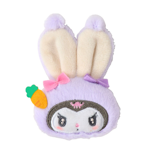 SANRIO | Kuromi Puppy Eyes Big Mascot Hair Clip  130×60×45mm (Puffy Ear Rabbit Club)