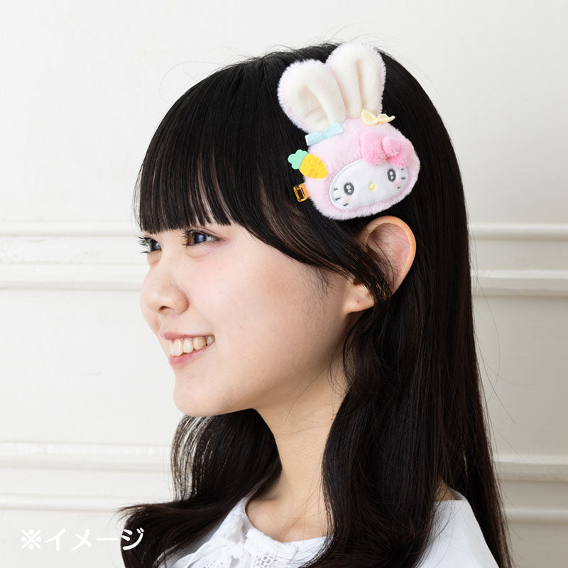 SANRIO | Hello Kitty Puppy Eyes Big Mascot Hair Clip  130×60×45mm (Puffy Ear Rabbit Club)
