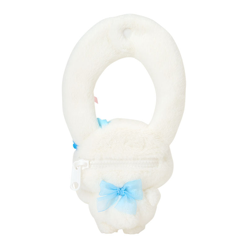 SANRIO | Cinnamoroll Plush Bag Charm 190×50×115mm (Light Blue Clover)