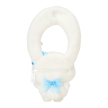 SANRIO | Cinnamoroll Plush Bag Charm 190×50×115mm (Light Blue Clover)