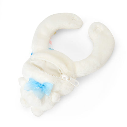SANRIO | Cinnamoroll Plush Bag Charm 190×50×115mm (Light Blue Clover)