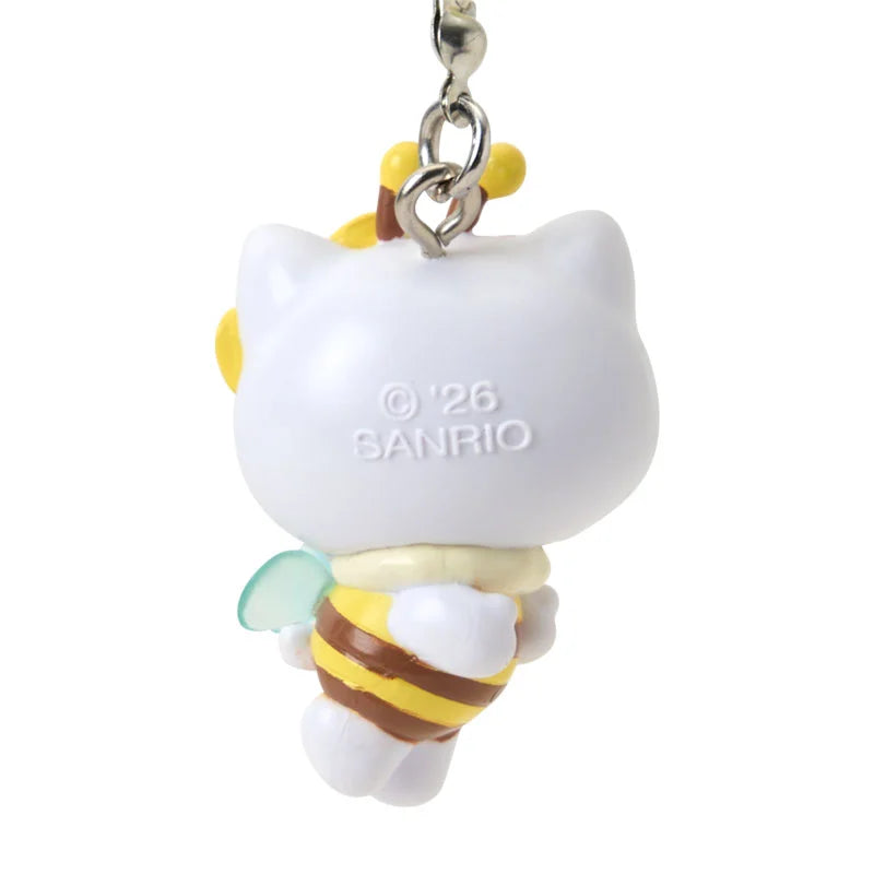 SANRIO | Hello Kitty Keychain Charm 35×25×80mm (Flower Loving Little Bee)
