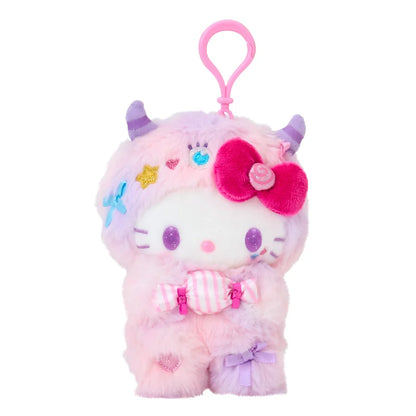 SANRIO | Hello Kitty Mascot Holder Bag Charm Keychain 120×75×160mm (Colorful Pop Monster)