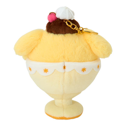 SANRIO | PomPomPurin Pom Pom Purin Mascot Holder Bag Charm Keychain 125x75x150mm (Full And Happy Pudding 30th anniversary)