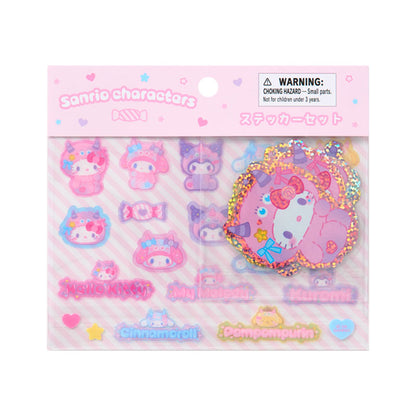 SANRIO | Sticker Set 135×4×120mm (Colorful Pop Monster)