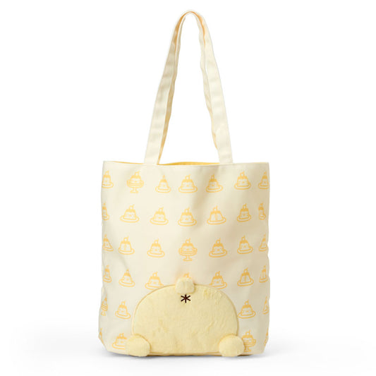 SANRIO | PomPomPurin Pom Pom Purin  Tote Bag 400x120x350mm (Full And Happy Pudding 30th anniversary)