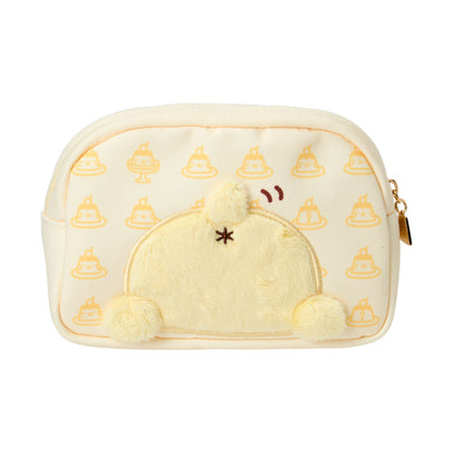 SANRIO | PomPomPurin Pom Pom Purin  Pouch 180x50x120mm (Full And Happy Pudding 30th anniversary)