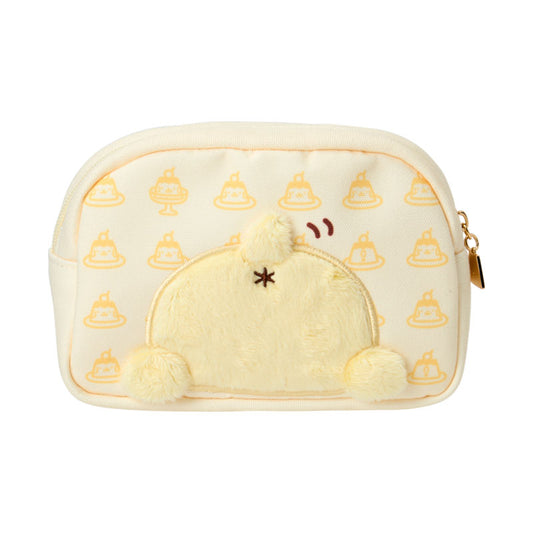 SANRIO | PomPomPurin Pom Pom Purin  Pouch 180x50x120mm (Full And Happy Pudding 30th anniversary)