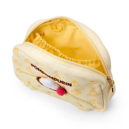 SANRIO | PomPomPurin Pom Pom Purin  Pouch 180x50x120mm (Full And Happy Pudding 30th anniversary)