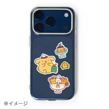 SANRIO | PomPomPurin Pom Pom Purin  Sticker Set 110x3x120mm (Full And Happy Pudding 30th anniversary)