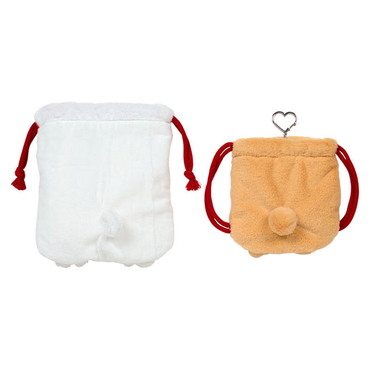 SANRIO| Hello Kitty Drawstring Pouch 2 Piece Set (With My Favourite Friends)