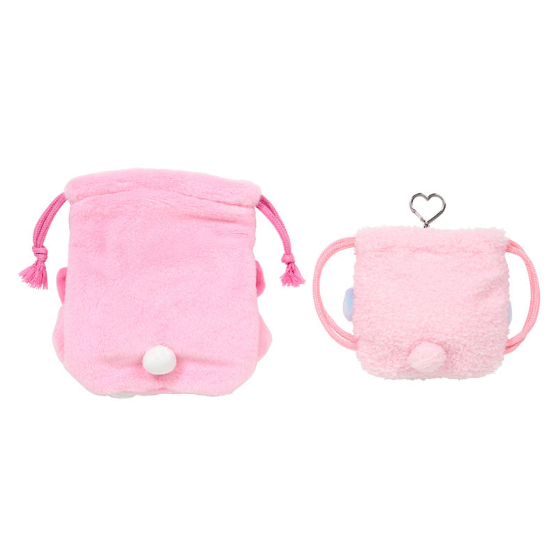 SANRIO| My Melody Drawstring Pouch 2 Piece Set (With My Favourite Friends)