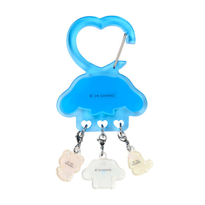 SANRIO | Cinnamoroll Carabiner Key Holder 164x69x110mm(Together With Favorite Friends)