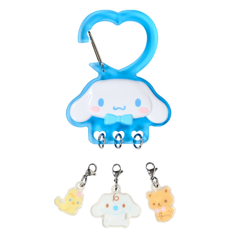 SANRIO | Cinnamoroll Carabiner Key Holder 164x69x110mm(Together With Favorite Friends)