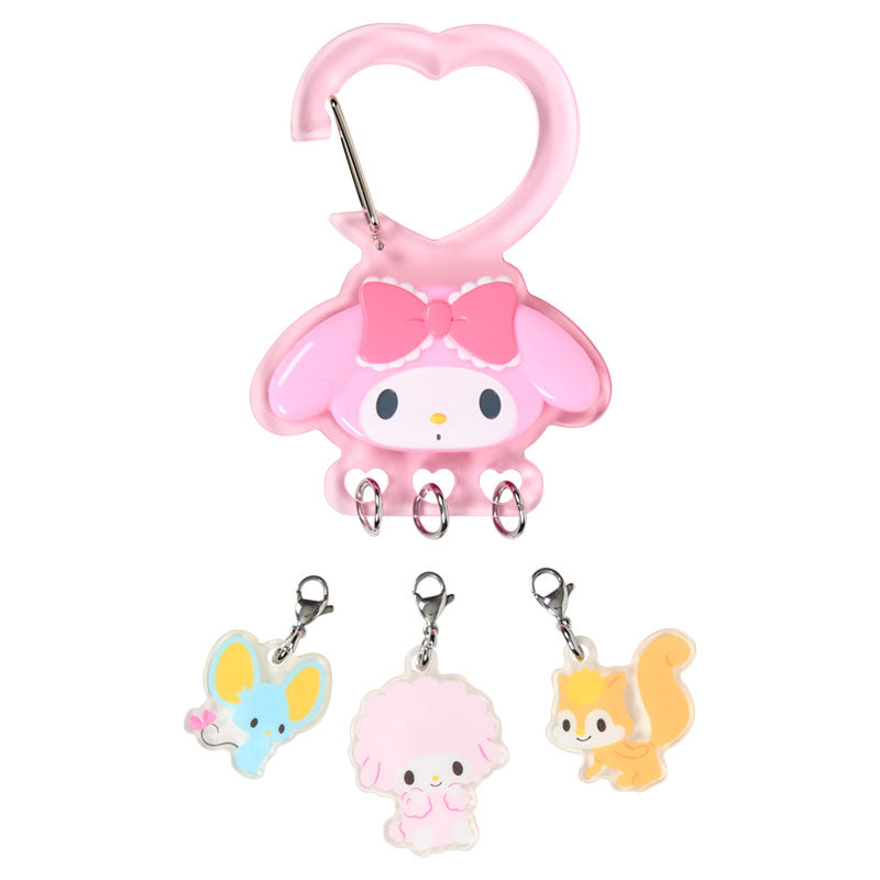 SANRIO | My Melody Carabiner Key Holder 164x69x110mm (Together With Favorite Friends)