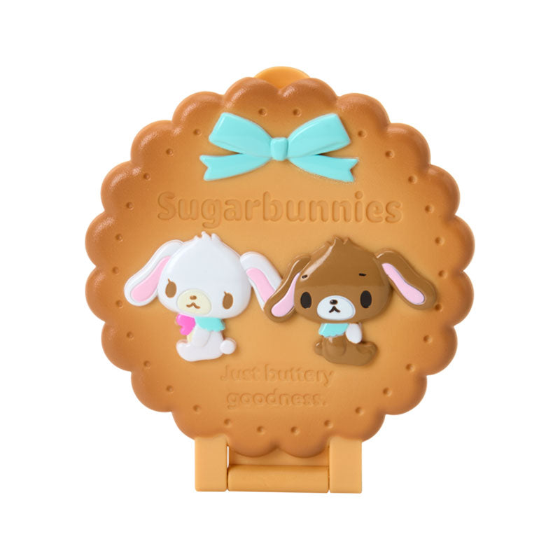 SANRIO | Folding Mirror Stand 83×11×90mm (Happy Birthday Sugarbunnies Biscuit Design Series)
