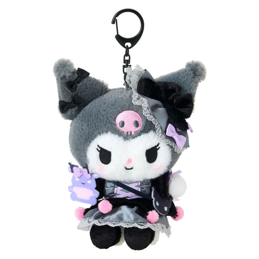 SANRIO | Kuromi Mascot Holder Bag Charm Keychain 170mmx70mmx120mm (Character Grand Prix 4th Edition Outfit Collection Character Award 2026)