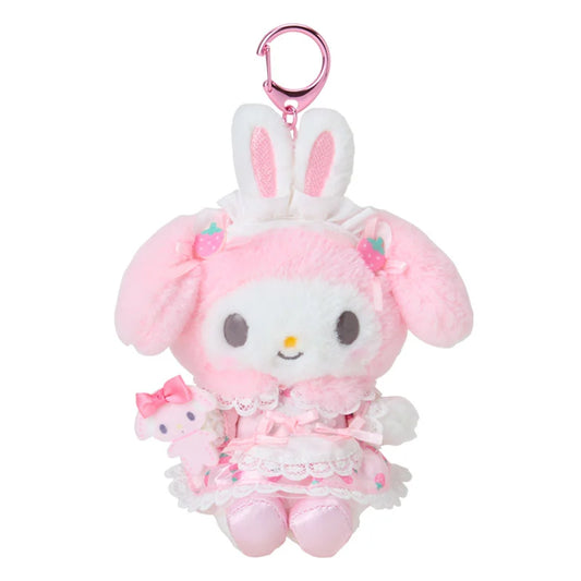 SANRIO | My Melody Mascot Holder Bag Charm Keychain 170mmx70mmx120mm (Character Grand Prix 4th Edition Outfit Collection Character Award 2026)