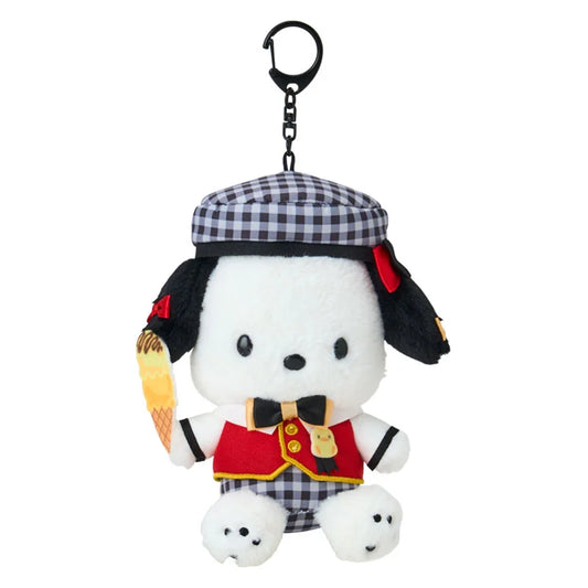 SANRIO | Pochacco Mascot Holder Bag Charm Keychain 170mmx70mmx120mm (Character Grand Prix 4th Edition Outfit Collection Character Award 2026)