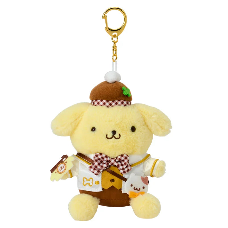 SANRIO | Pompompurin Pom Pom Purin Mascot Holder Bag Charm Keychain 170mmx70mmx120mm (Character Grand Prix 4th Edition Outfit Collection Character Award 2026)