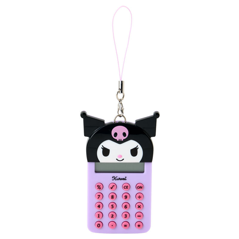 SANRIO | Kuromi Mini Calculator & Keychain 47x9x81mm