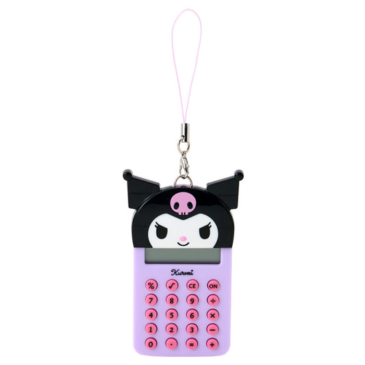 SANRIO | Kuromi Mini Calculator & Keychain 47x9x81mm