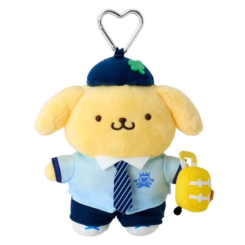 SANRIO | Pompompurin Pom Pom Purin Mascot Holder Bag Charm Keychain 135x65x160mm (Academy Sparkling Journey)