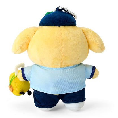 SANRIO | Pompompurin Pom Pom Purin Mascot Holder Bag Charm Keychain 135x65x160mm (Academy Sparkling Journey)