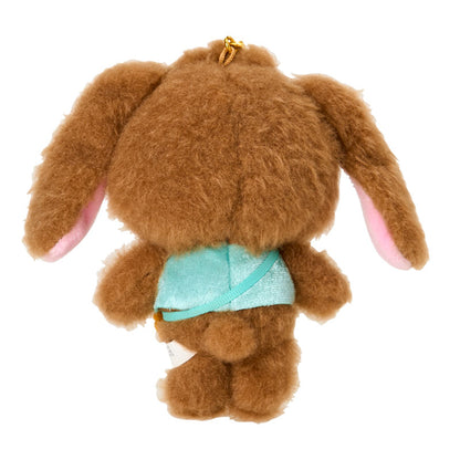 SANRIO | Kurousa Mascot Holder Bag Charm Keychain 150×65×145mm (Happy Birthday Sugarbunnies Biscuit Design Series)
